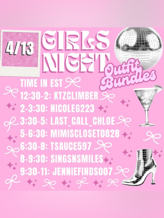 4/13🪩GIRLS NIGHT💘Outfit Bundles💃🏼 - Picture 2 of 3